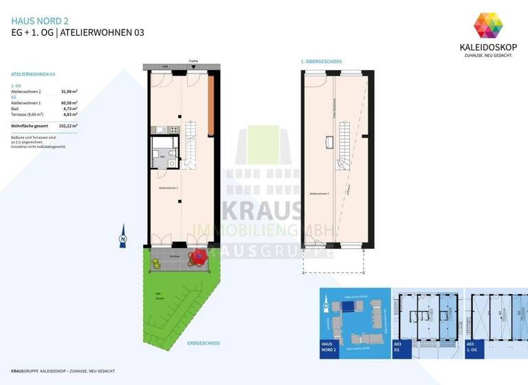 Maisonette zum Kauf provisionsfrei 645.000 € 102,1 m² EG Rohrbach Heidelberg 69126