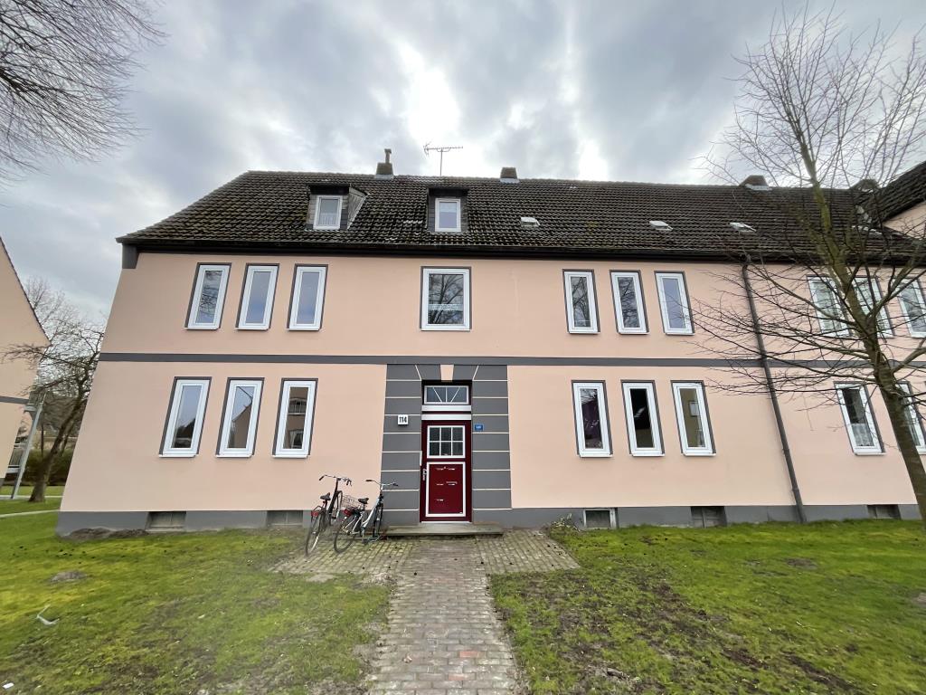 Wohnung zur Miete 369 € 2 Zimmer 50,4 m²<br/>Wohnfläche EG<br/>Geschoss 06.02.2025<br/>Verfügbarkeit Kniprodestraße 114 Fedderwardergroden Wilhelmshaven 26388