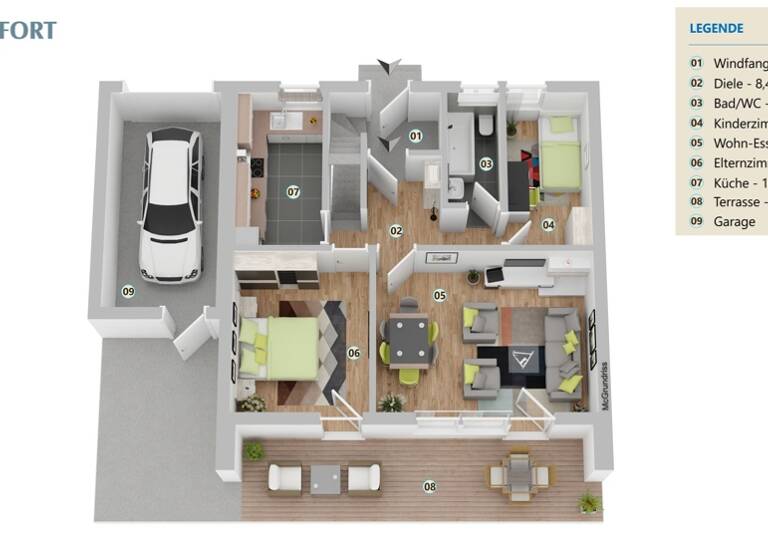 Einfamilienhaus zum Kauf 299.000 € 6 Zimmer 142 m² 566 m² Grundstück Nordwalde 48356