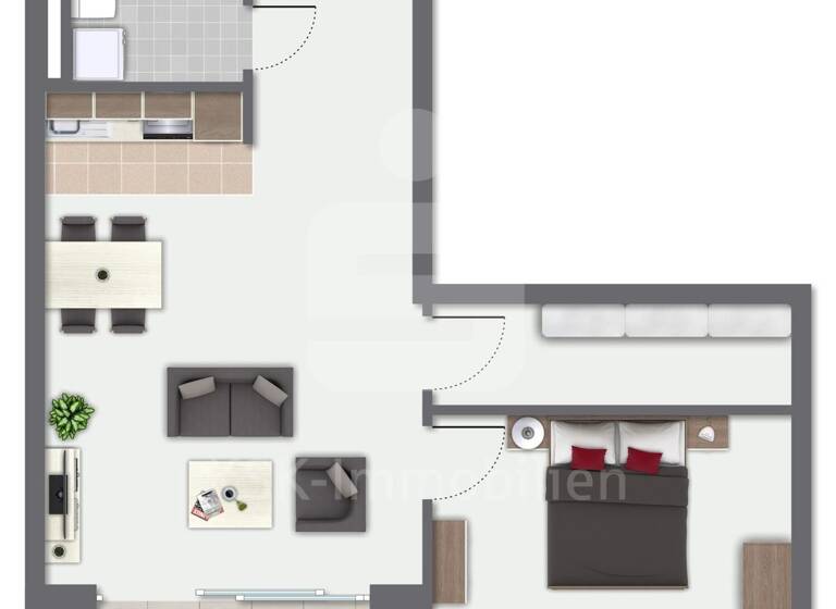 Wohnung zum Kauf 489.000 € 2 Zimmer 66,7 m² 2. Geschoss Hermülheim Hürth 50354