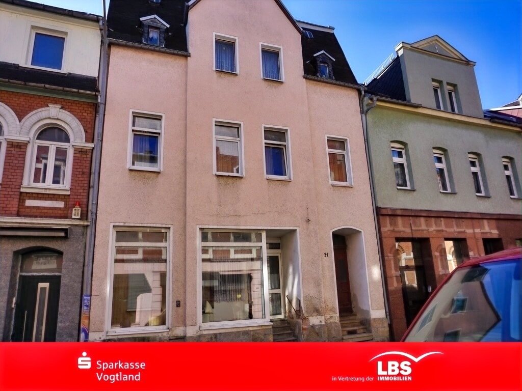 Reihenmittelhaus zum Kauf provisionsfrei 51.000 € 4 Zimmer 168 m²<br/>Wohnfläche 160 m²<br/>Grundstück Falkenstein Falkenstein 08223