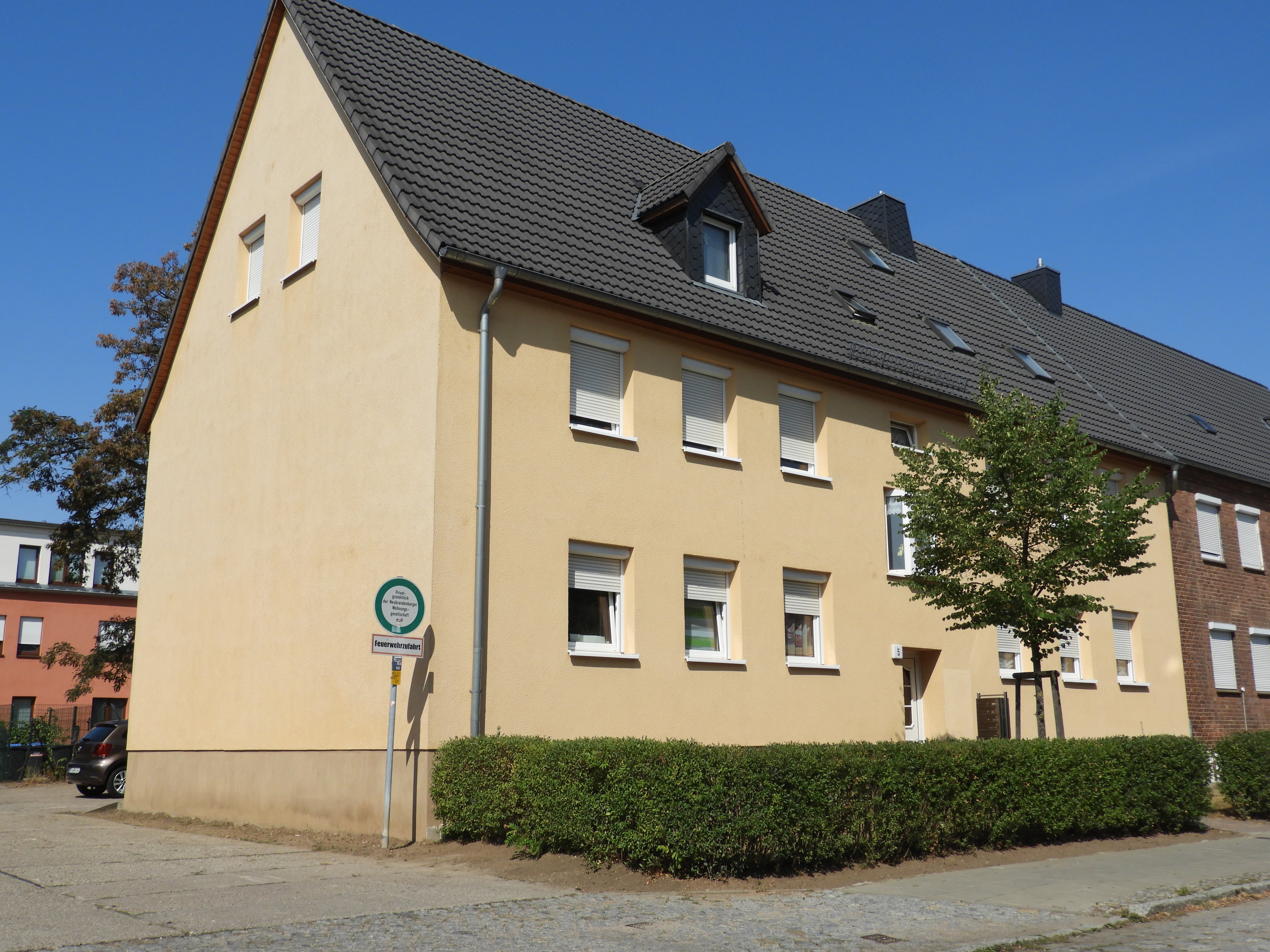 Wohnung zur Miete 415 € 3 Zimmer 56,6 m²<br/>Wohnfläche EG<br/>Geschoss Elsterweg 5 Vogelviertel Neubrandenburg 17034