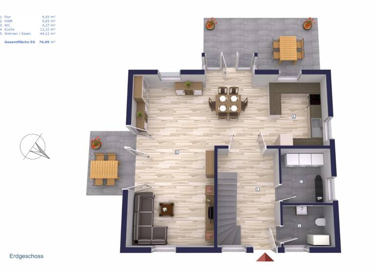 Einfamilienhaus zum Kauf 350.000 € 4 Zimmer 133,5 m² 1.277 m² Grundstück Roggow Rerik 18230