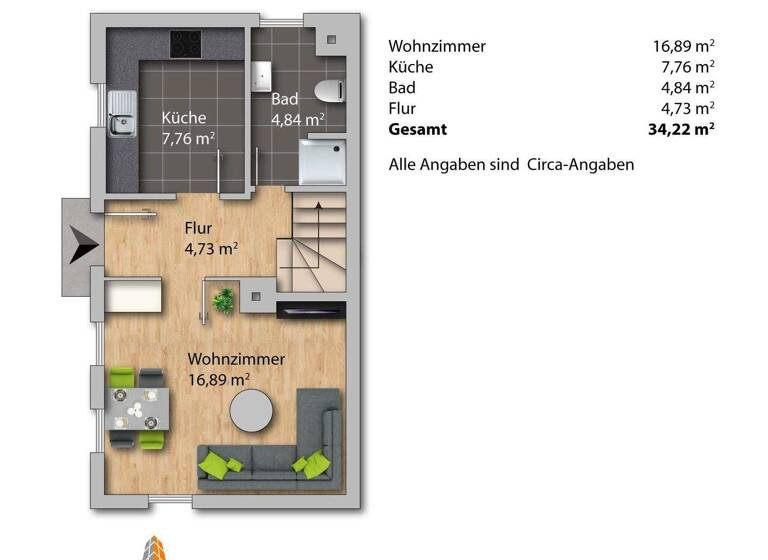 Einfamilienhaus zum Kauf 199.000 € 6 Zimmer 74,1 m² 122 m² Grundstück Wasserzell Eichstätt 85072