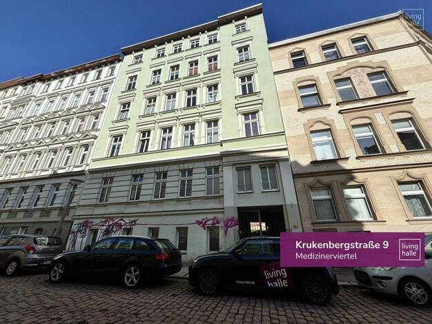 Außenstellplatz zur Miete 60 € Krukenbergstraße 9 Innenstadt Halle 06112