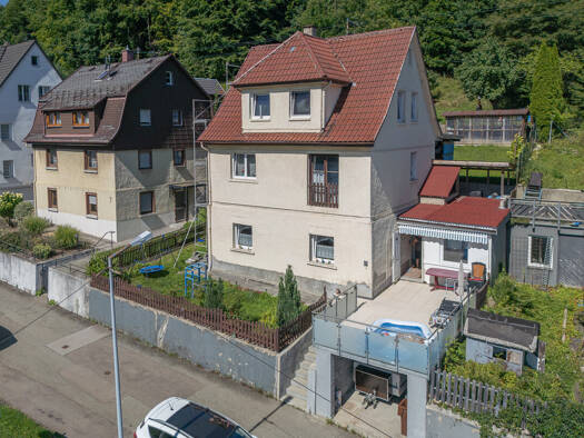 Mehrfamilienhaus zum Kauf 215.000 € 6,5 Zimmer 126,8 m² 367 m² Grundstück Tailfingen Albstadt Tailfingen 72461