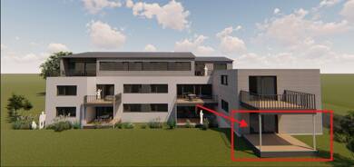 Wohnung zur Miete 590 € 2 Zimmer 55 m² Am Rain 8 Stetten Burladingen 72393