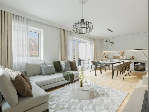 Wohnung zum Kauf - Erstbezug 638.000 € 3 Zimmer 87,2 m² EG Mauritz Mitte-Nordost 48155