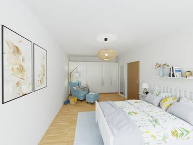 Wohnung zur Miete 395 € 2 Zimmer 61,4 m² 14. Geschoss Moskauer Platz 21 Moskauer Platz Erfurt 99091