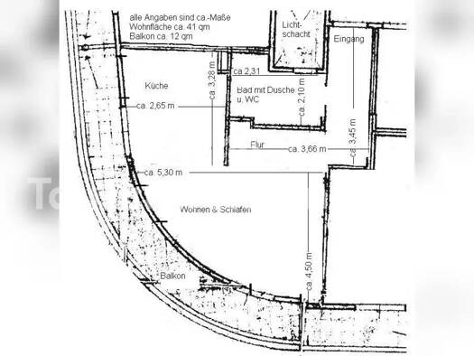 Wohnung zur Miete Tauschwohnung 711 € 1,5 Zimmer 47 m² 5. Geschoss Neustadt-Nord Köln 50674