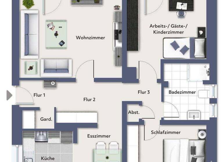 Wohnung zum Kauf 309.000 € 3 Zimmer 81,4 m² Dambach Fürth 90768