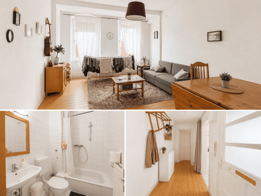 Wohnung zur Miete 500 € 3 Zimmer 64,5 m² 2. Geschoss frei ab 01.09.2026 Heintzestraße 8 Gaarden-Süd Kiel 24143