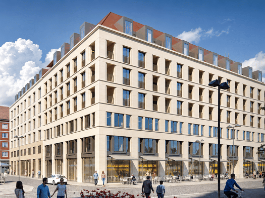 Wohnung zur Miete 1.195 € 3 Zimmer 67,3 m² Geschoss 5/6 frei ab 01.12.2026 Ringstraße Innere Altstadt Ortsamtsbereich Altstadt 01067