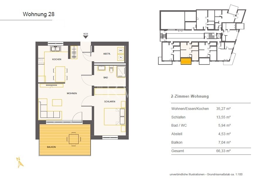 Wohnung zum Kauf 295.000 € 2 Zimmer 66,3 m²<br/>Wohnfläche Altensteig Altensteig 72213