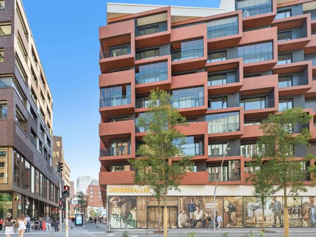 Wohnung zur Miete 1.993 € 2 Zimmer 66,4 m² 6. Geschoss HafenCity, Hamburg 20457