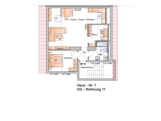 Wohnung zum Kauf 167.000 € 2,5 Zimmer 51,1 m² 3. Geschoss Dillingen Dillingen an der Donau 89407