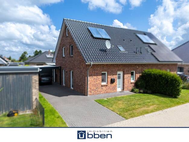 Doppelhaushälfte zum Kauf 339.000 € 4 Zimmer 108 m² 320 m² Grundstück Ochtelbur Ihlow 26632