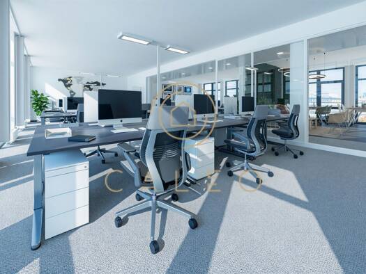Praxis zur Miete provisionsfrei 11 € 1.639 m² Bürofläche teilbar ab 500 m² Kaiserlei Offenbach am Main 63067