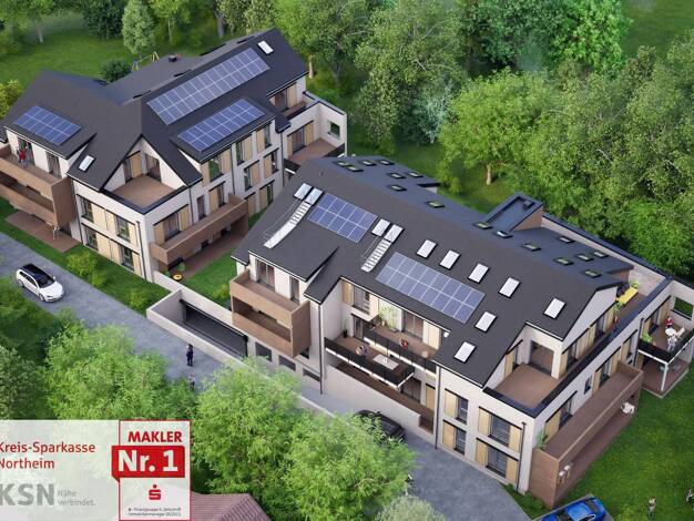 Wohnung zum Kauf - Erstbezug provisionsfrei 588.000 € 5 Zimmer 128 m² Groß Ellershausen Göttingen 37079