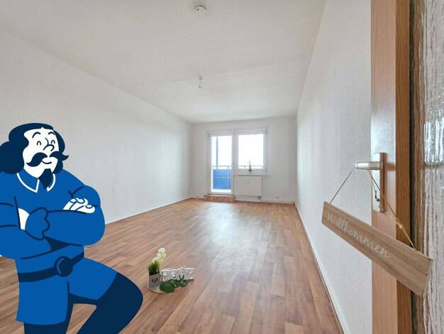 Wohnung zur Miete 349 € 2 Zimmer 55,4 m² 5. Geschoss frei ab sofort Bruno-Taut-Ring 39 Neu Olvenstedt Magdeburg 39130