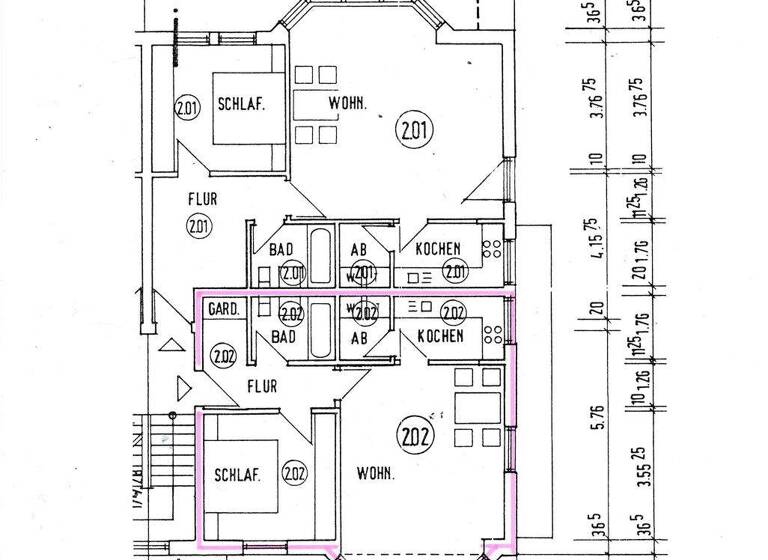 Wohnung zur Miete 392 € 2 Zimmer 56 m² 2. Geschoss frei ab 01.05.2026 Fehrbelliner Straße 4 a Rathenow 14712