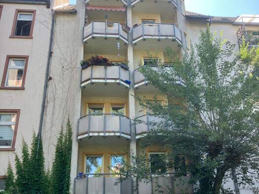 Wohnung zur Miete 785 € 2 Zimmer 48,5 m² frei ab 01.02.2026 Homburger Straße 11 Bockenheim Frankfurt am Main 60486