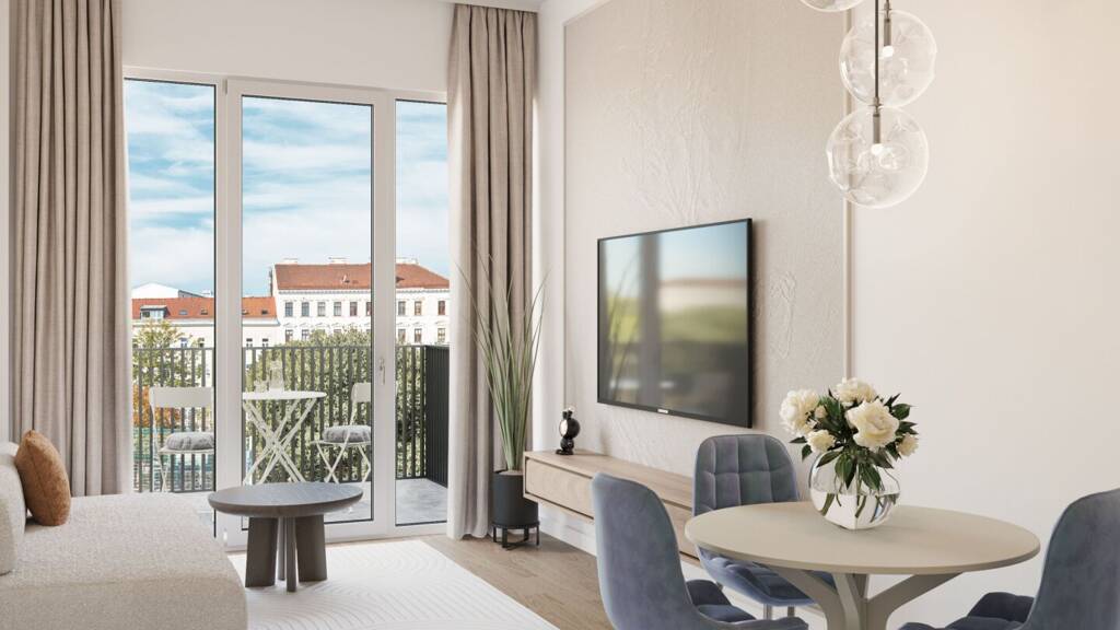 Wohnung zum Kauf - Erstbezug 331.200 € 2 Zimmer 42,3 m² 3. Geschoss Herbststraße 6-10 Wien 1160