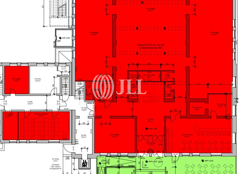 Bürofläche zur Miete 7,50 € 839,8 m² Bürofläche teilbar ab 840 m² Huckarde Dortmund 44369