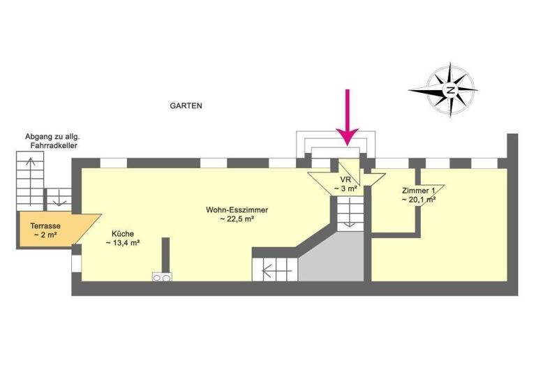 Wohnung zum Kauf 540.000 € 3 Zimmer 103 m² Wien 1130
