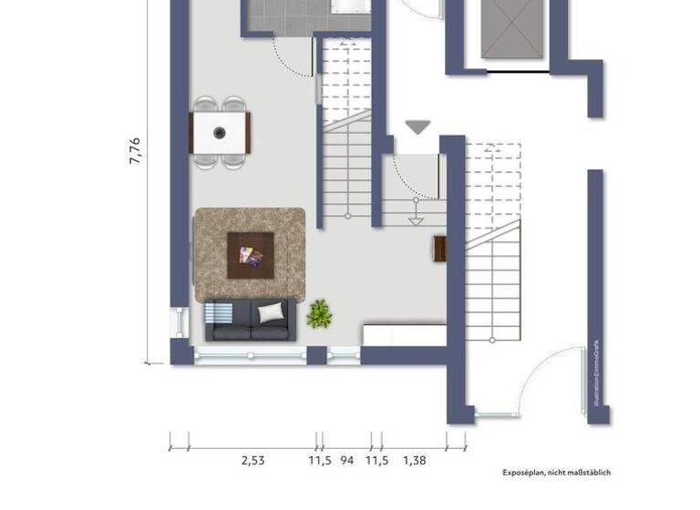 Maisonette zum Kauf 608.000 € 5,5 Zimmer 152 m² Geschoss 1/3 Bittermark Dortmund 44229