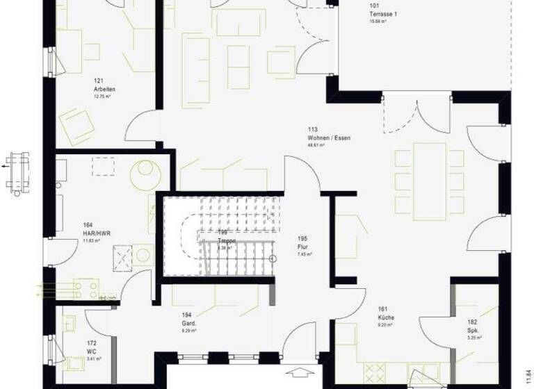 Einfamilienhaus zum Kauf 662.108 € 6 Zimmer 198 m² 620 m² Grundstück Gütenbach 78148
