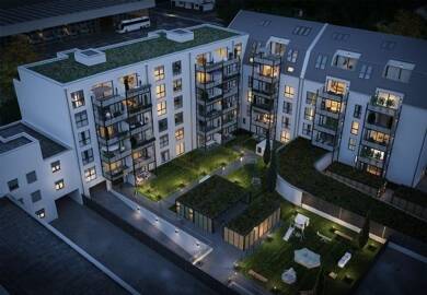 Penthouse zum Kauf provisionsfrei 629.600 € 2 Zimmer 99,9 m² Dachgeschoss, 5. Geschoss Humbserstraße 24 Südstadt Fürth 90763