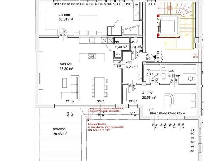 Wohnung zum Kauf 3 Zimmer 125 m² 4. Geschoss Kirchplatz 7 Oberndorf bei Salzburg 5110