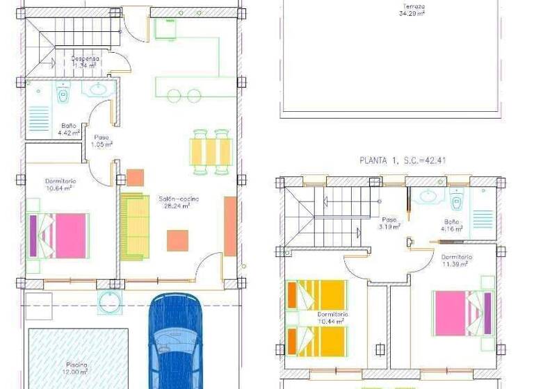 Villa zum Kauf - Erstbezug provisionsfrei 269.000 € 4 Zimmer 110 m² 118 m² Grundstück Avileses 30592