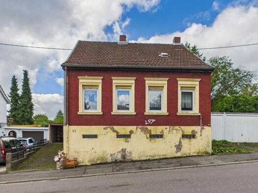 Haus zum Kauf 99.000 € 4 Zimmer 90 m² 1.258 m² Grundstück Dudweiler Saarbrücken 66125