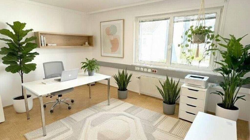 Büro zur Miete 3.045 € 8 Zimmer 203 m² Bürofläche Augasse Wien 1090