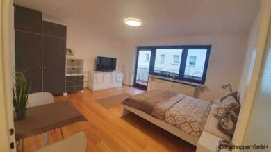 Wohnung zur Miete Wohnen auf Zeit 1.120 € 1 Zimmer 35 m² frei ab 01.08.2025 Innenstadt Rosenheim 83022