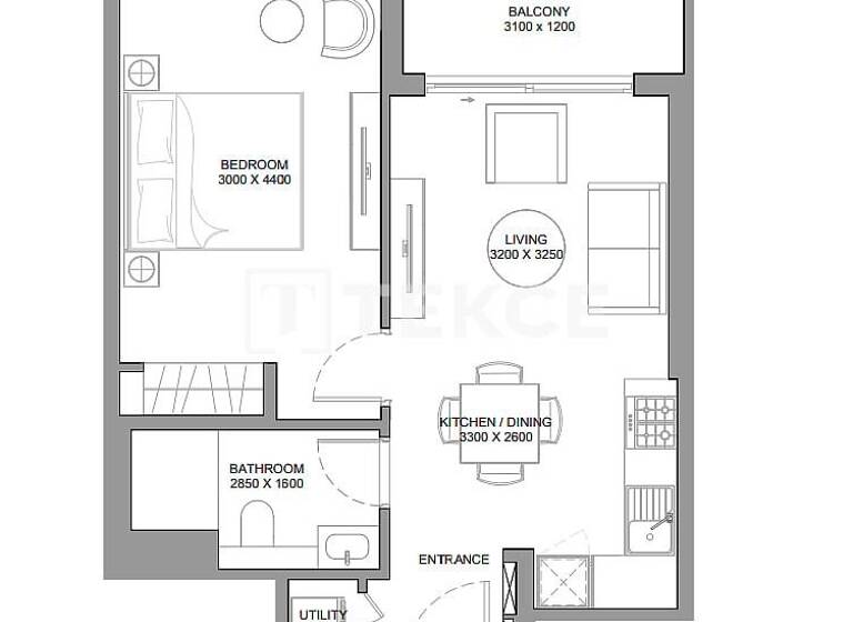 Wohnung zum Kauf 874.000 € 4 Zimmer 137 m² 12. Geschoss Dubai
