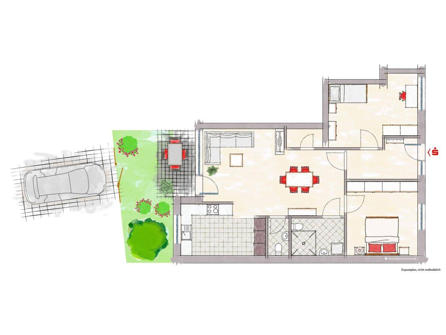 Immobilie in Stadtlohn - Ebenerdiges Wohnen in der Innenstadt von Stadtlohn - Bild 3