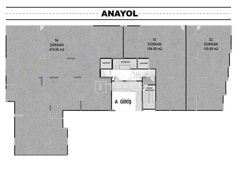 Büro zum Kauf 55.000 € Yalova 77100