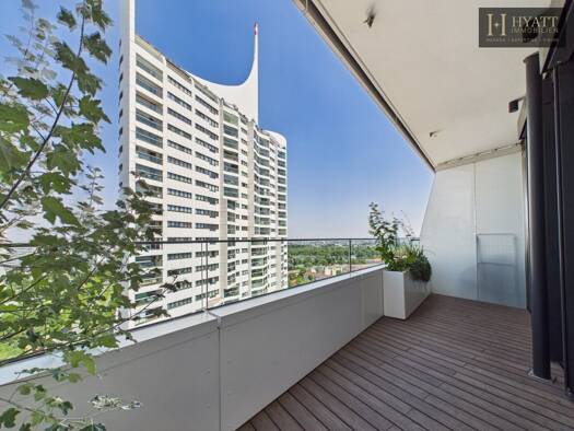 Wohnung zur Miete - Erstbezug 3.000 € 2 Zimmer 57,9 m² 20. Geschoss Donaustadt 1220