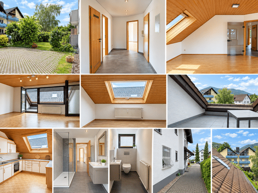 Terrassenwohnung zur Miete 1.440 € 4 Zimmer 112 m² Geschoss 1/2 frei ab sofort Mozartstraße 43 Schriesheim Schriesheim 69198