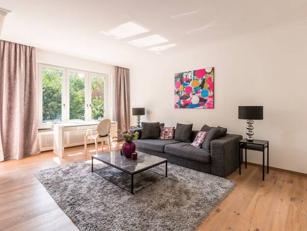 Wohnung zur Miete 2.500 € 2,5 Zimmer 74 m² 1. Geschoss Bogenhausen München 81679