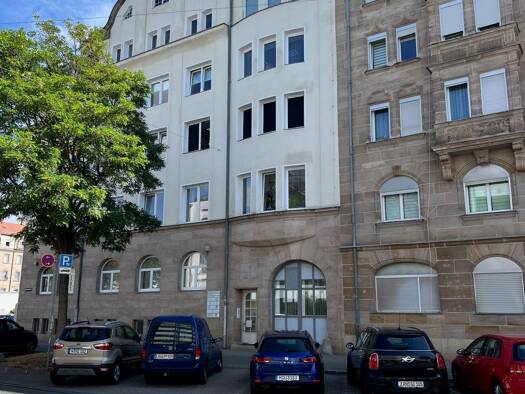Büro zur Miete 10,20 € 6 Zimmer 250 m² Bürofläche Waldstraße 49 Südstadt Fürth 90763