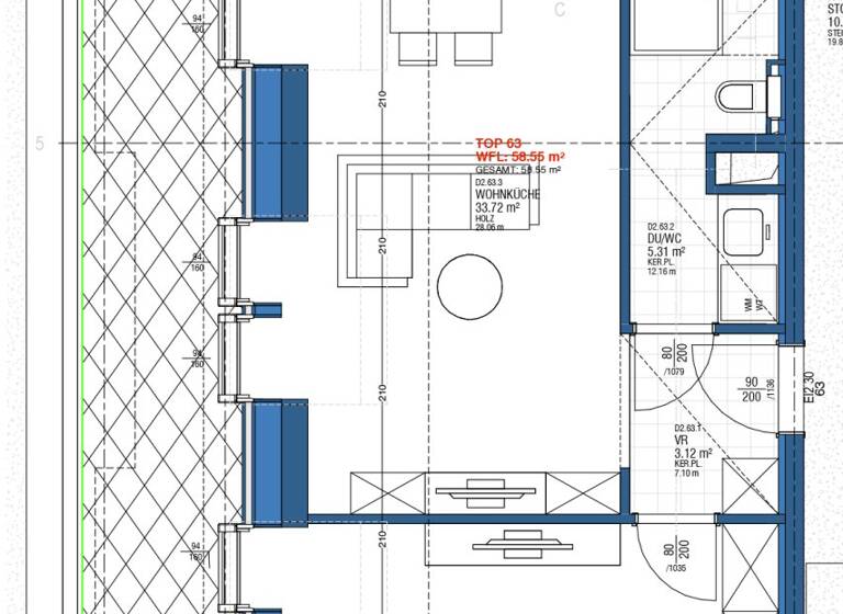 Wohnung zum Kauf 359.000 € 2 Zimmer 58,6 m² Wien 1160