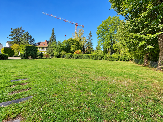 Grundstück zum Kauf 1.650.000 € 1.283 m² Grundstück Baugenehmigung vorhanden frei ab sofort Göggingen Augsburg 86199