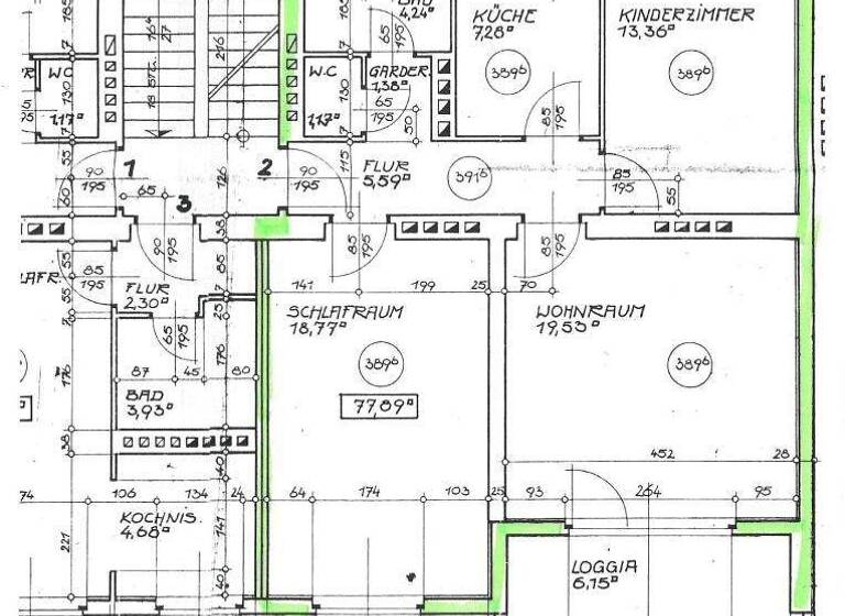 Wohnung zum Kauf 160.000 € 3 Zimmer 78 m² 3. Geschoss St.Michaelerstrasse Wolfsberg 9400