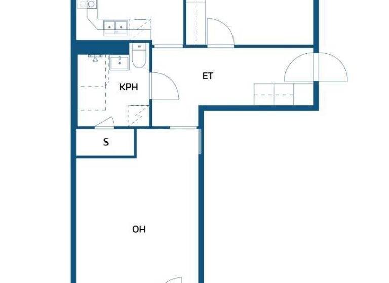 Studio zum Kauf 69.000 € 2 Zimmer 57,5 m² 3. Geschoss Kirrinkydöntie 8 Jyväskylä 40420