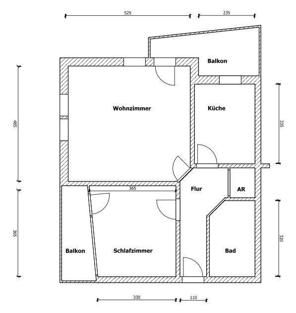 Wohnung zur Miete 370 € 2 Zimmer 62 m²<br/>Wohnfläche 1.<br/>Geschoss 01.04.2025<br/>Verfügbarkeit Obere Straße 12a Lichtenstein Lichtenstein 09350