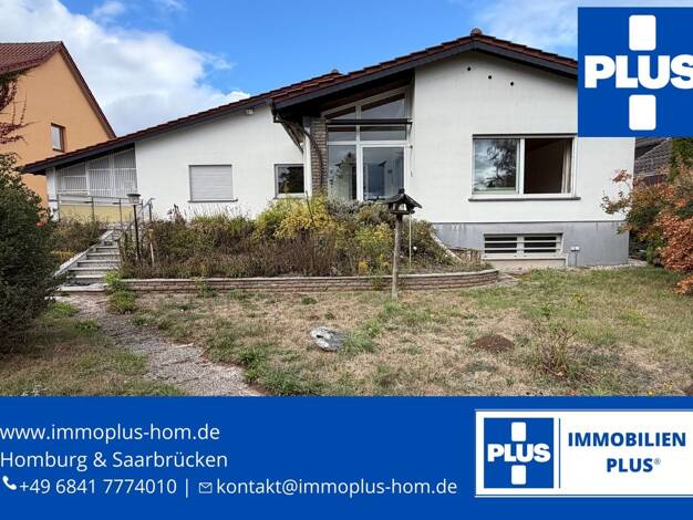 Bungalow zum Kauf 379.000 € 5 Zimmer 140 m² 1.622 m² Grundstück Erbach Homburg 66424